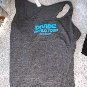 Ed Sheeran Authentic concert tank, his “divide”